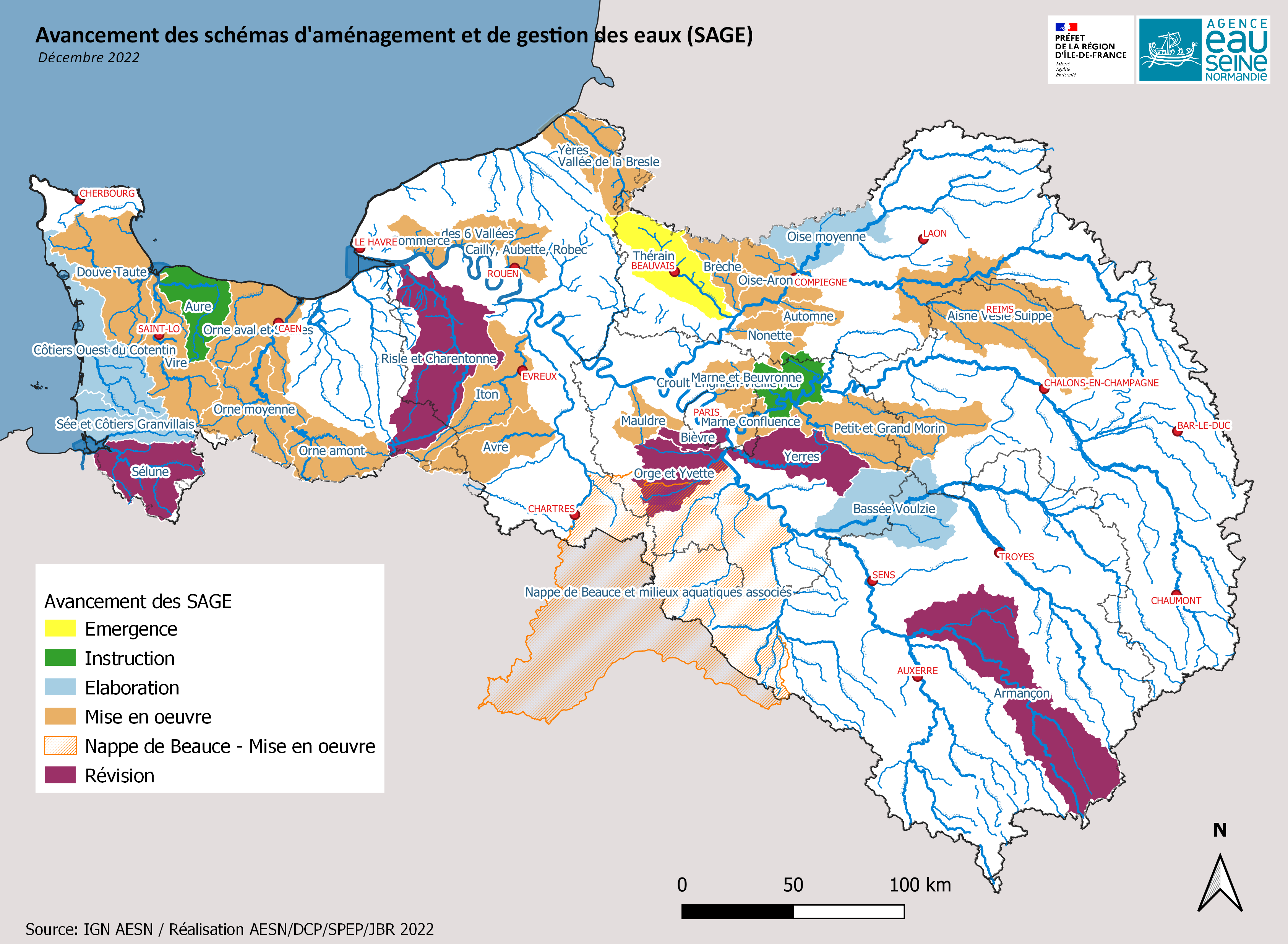 Les Données Sur L'eau | Agence De L'Eau Seine-Normandie